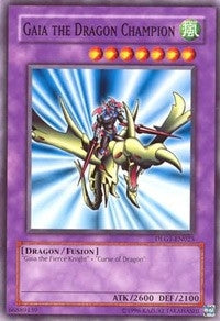 Gaia the Dragon Champion (1023) (DLG1) - YuGiOh Single