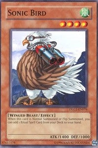 Sonic Bird (1076) (DLG1) - YuGiOh Single