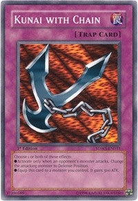 Kunai with Chain (33) (SDWS) - YuGiOh Single