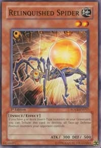 Relinquished Spider (17) - YuGiOh Single