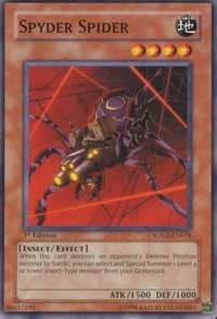 Spyder Spider (18) - YuGiOh Single