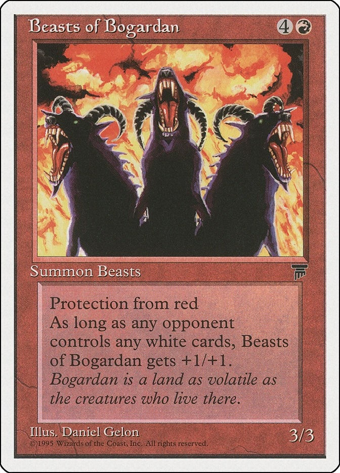 Beasts of Bogardan [CHR] - MTG Single