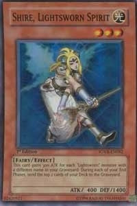 Shire Lightsworn Spirit (82) - YuGiOh Single