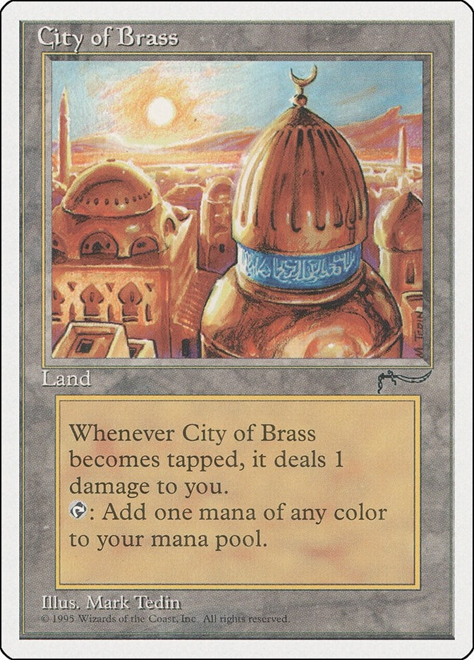 City of Brass [CHR] - MTG Single
