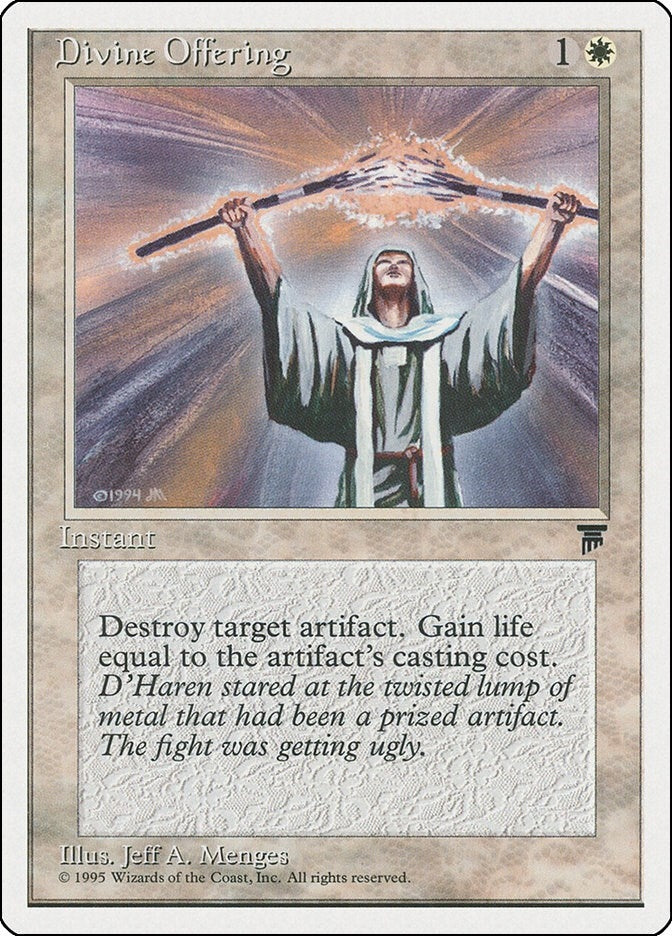 Divine Offering [CHR] - MTG Single