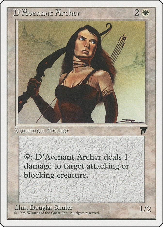 D’Avenant Archer [CHR] - MTG Single