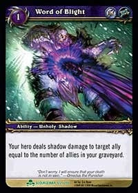 Word of Blight - WoW Single