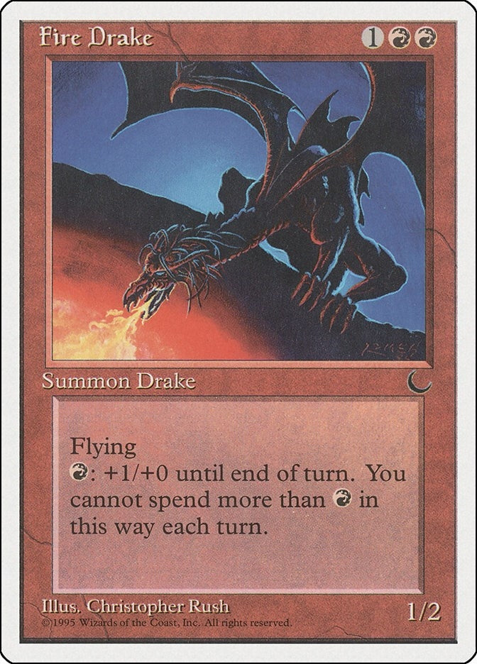 Fire Drake [CHR] - MTG Single
