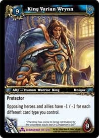 King Varian Wrynn - WoW Single