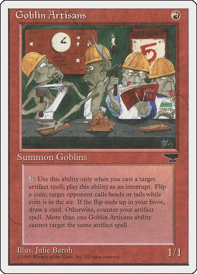 Goblin Artisans [CHR] - MTG Single