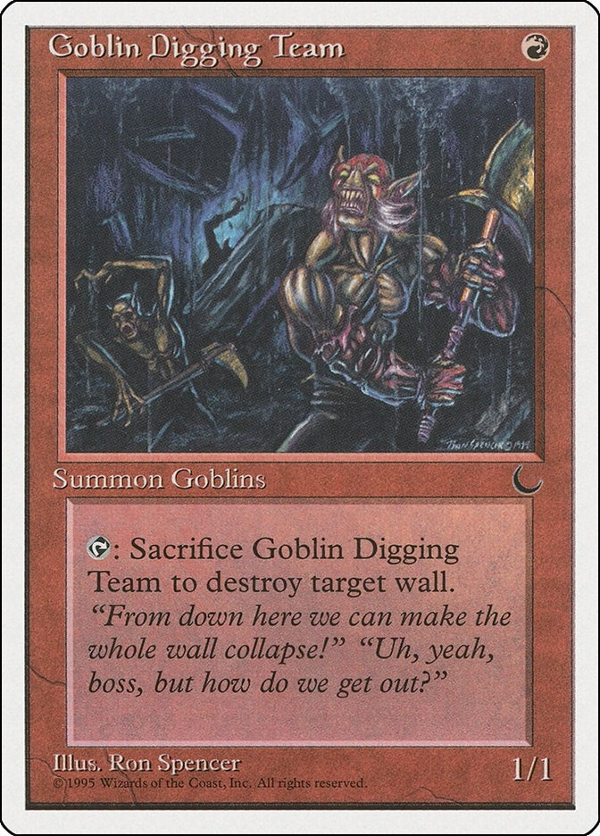 Goblin Digging Team [CHR] - MTG Single