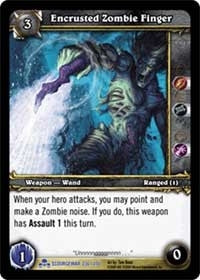 Encrusted Zombie Finger - WoW Single