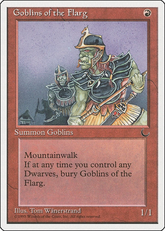 Goblins of the Flarg [CHR] - MTG Single