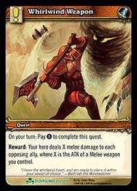 Whirlwind Weapon - WoW Single