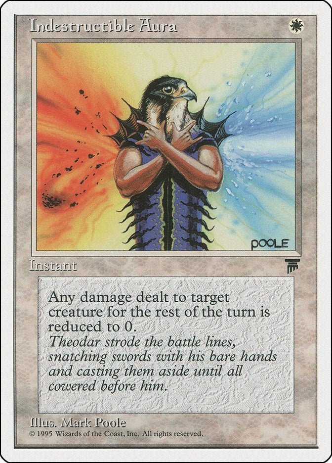Indestructible Aura [CHR] - MTG Single
