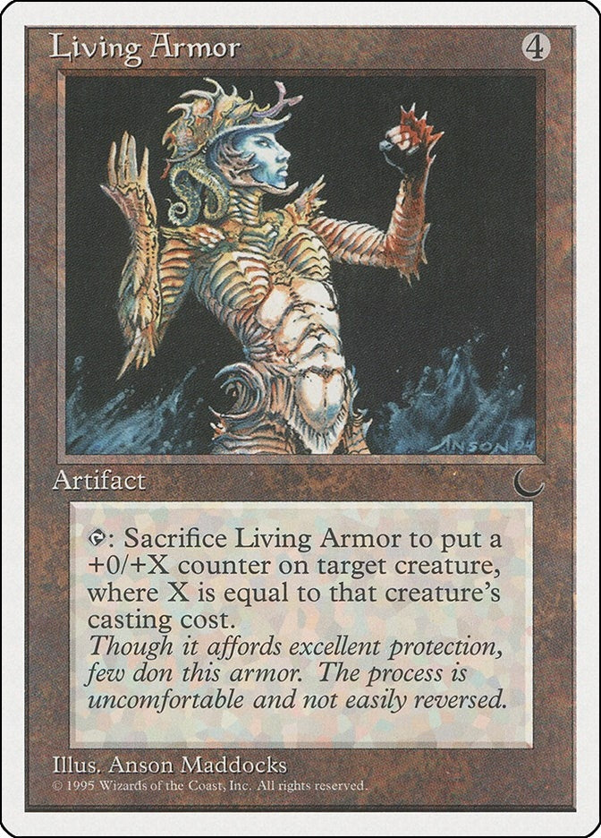 Living Armor [CHR] - MTG Single