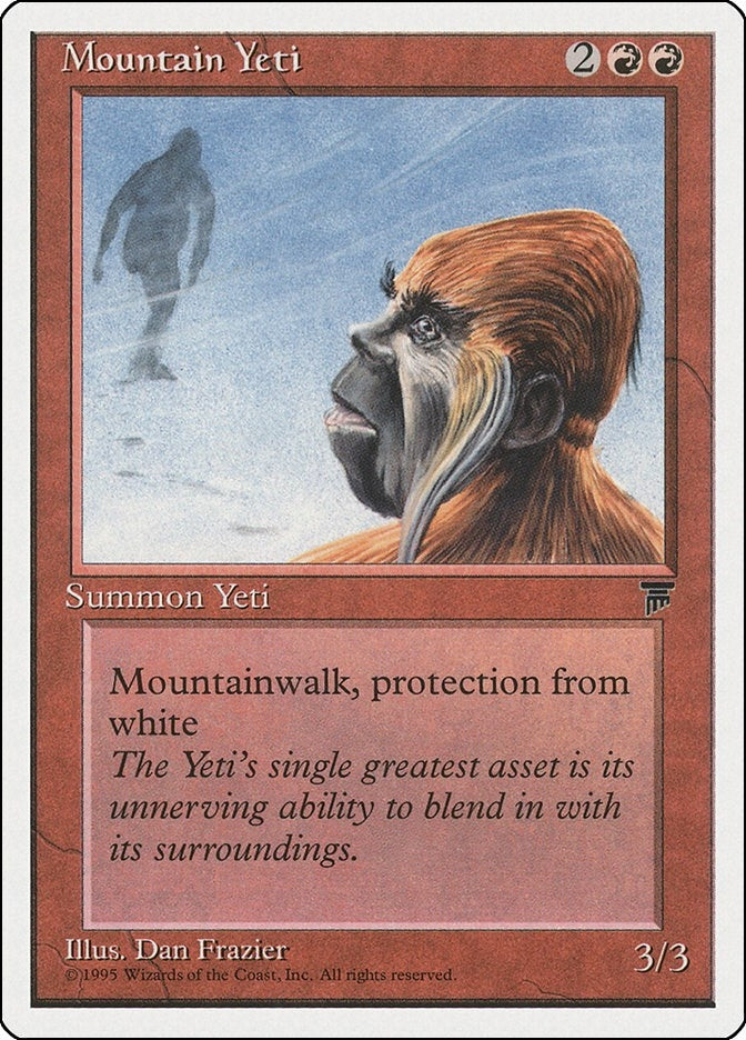 Mountain Yeti [CHR] - MTG Single
