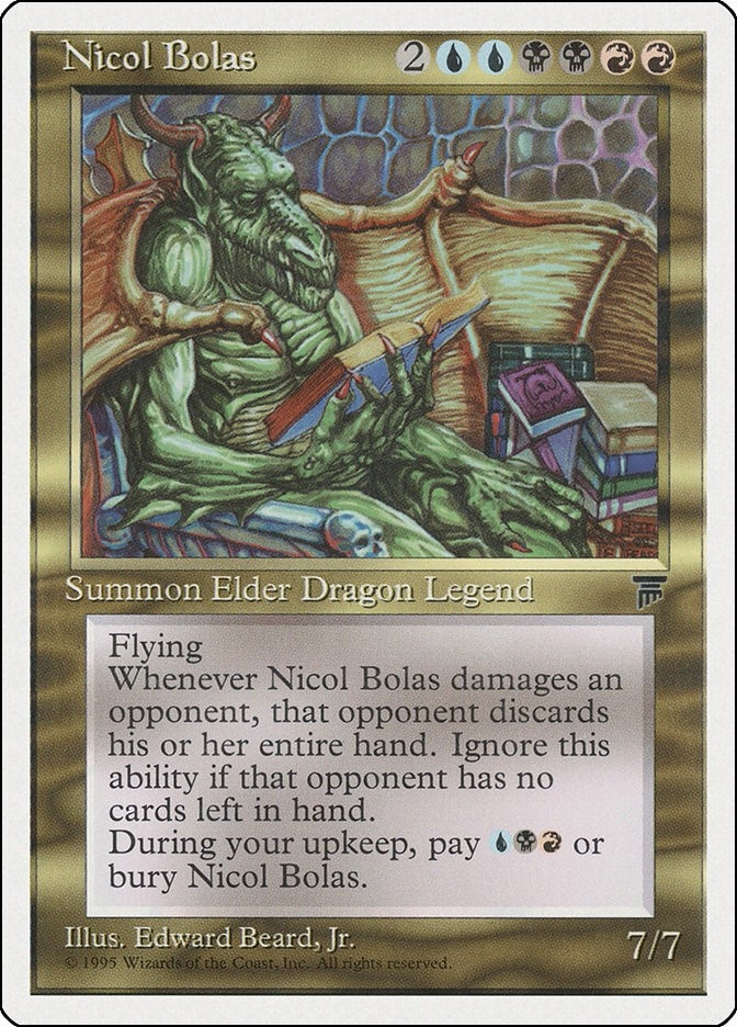Nicol Bolas [CHR] - MTG Single