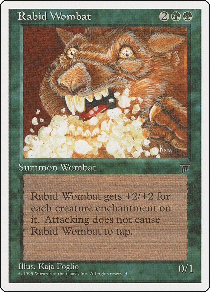 Rabid Wombat [CHR] - MTG Single