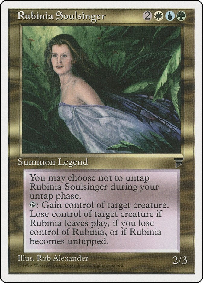 Rubinia Soulsinger [CHR] - MTG Single