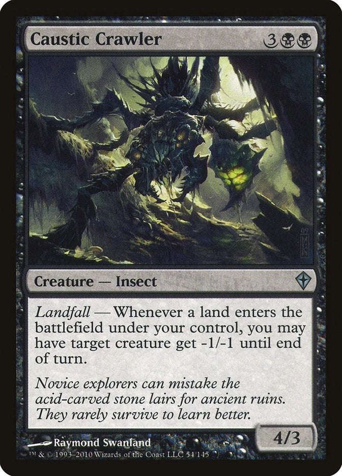 Caustic Crawler (54) [WWK] - MTG Single