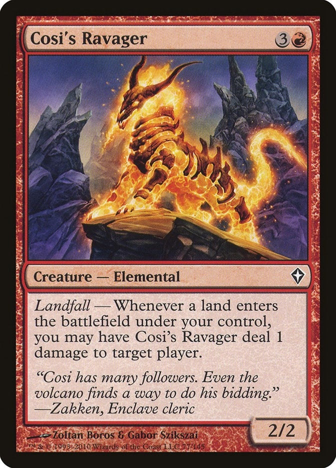 Cosi’s Ravager (77) [WWK] - MTG Single