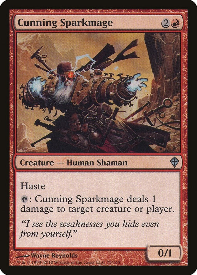 Cunning Sparkmage (79) [WWK] - MTG Single