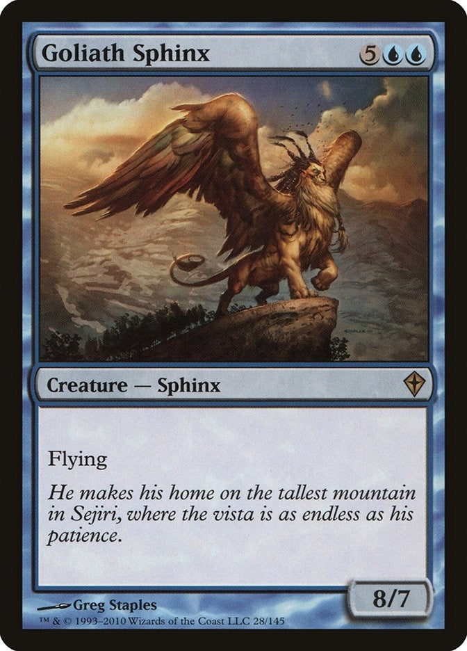 Goliath Sphinx (28) [WWK] - MTG Single