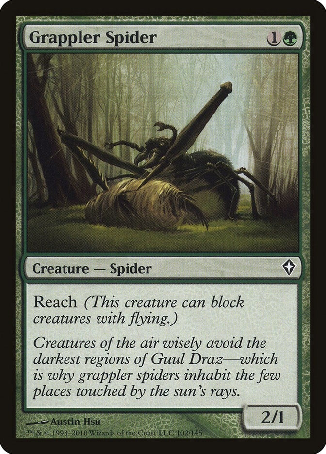 Grappler Spider (102) [WWK] - MTG Single