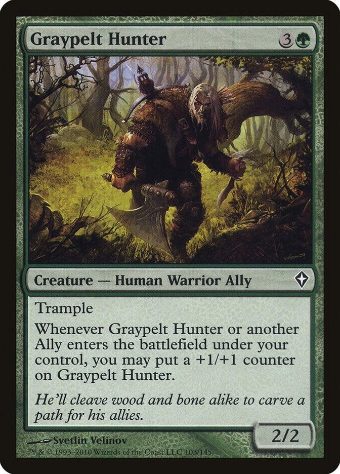 Graypelt Hunter (103) [WWK] - MTG Single