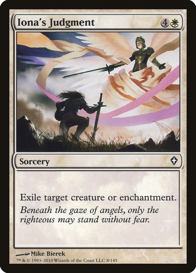 Iona’s Judgment (8) [WWK] - MTG Single
