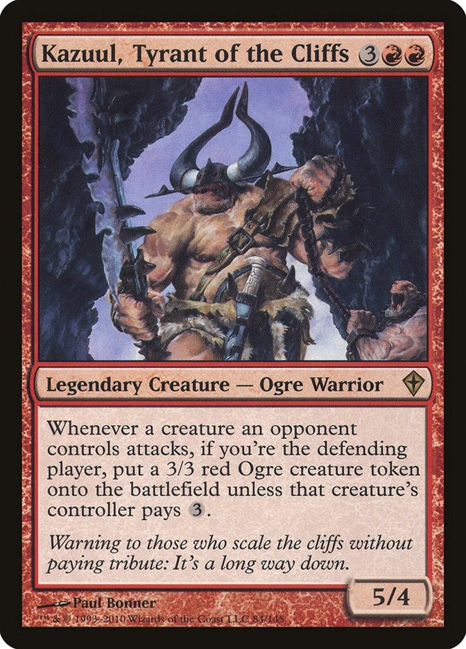 Kazuul Tyrant of the Cliffs (84) [WWK] - MTG Single