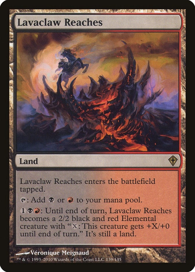 Lavaclaw Reaches (139) [WWK] - MTG Single