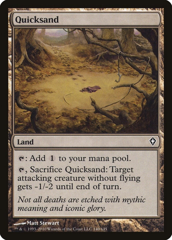 Quicksand (140) [WWK] - MTG Single