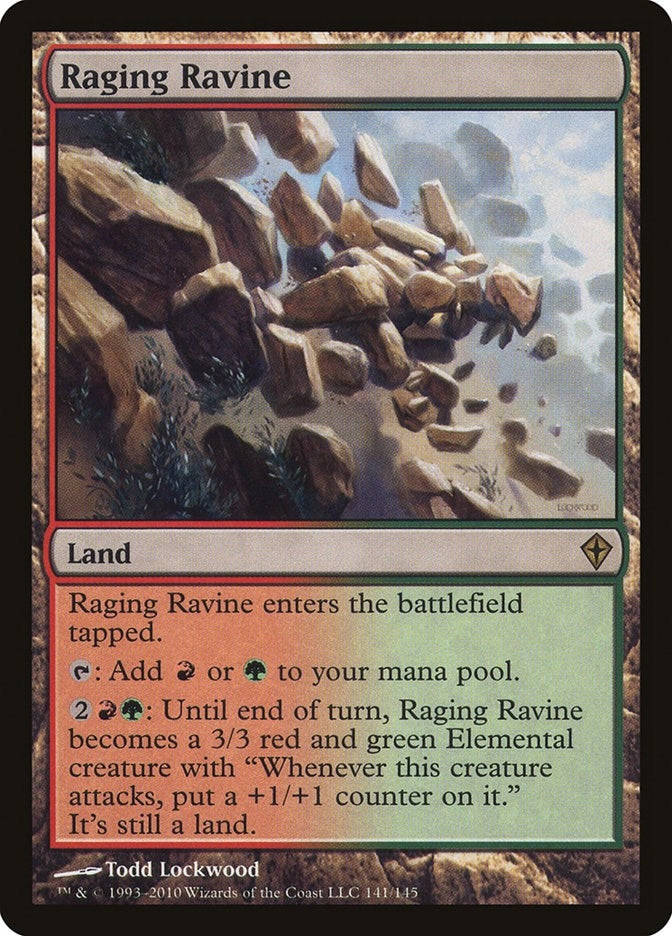 Raging Ravine (141) [WWK] - MTG Single