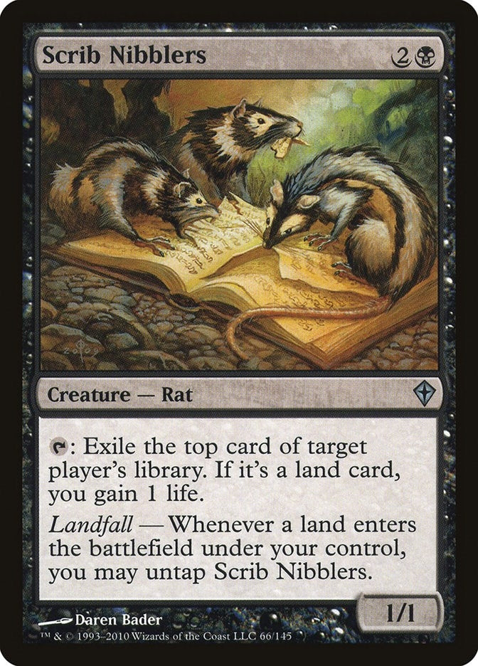 Scrib Nibblers (66) [WWK] - MTG Single