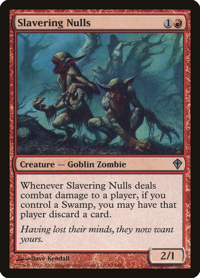 Slavering Nulls (92) [WWK] - MTG Single