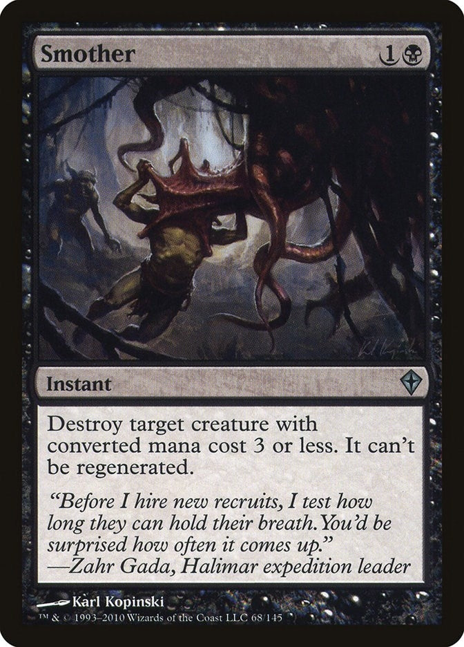 Smother (68) [WWK] - MTG Single