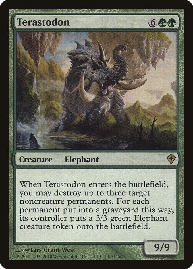 Terastodon (115) [WWK] - MTG Single