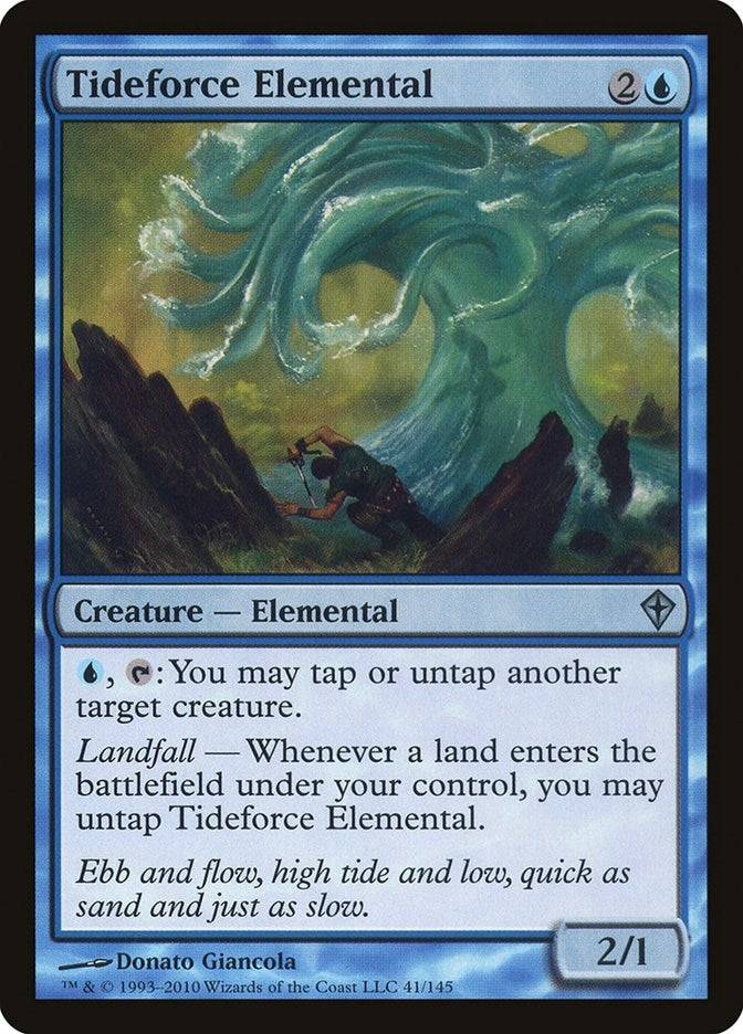 Tideforce Elemental (41) [WWK] - MTG Single