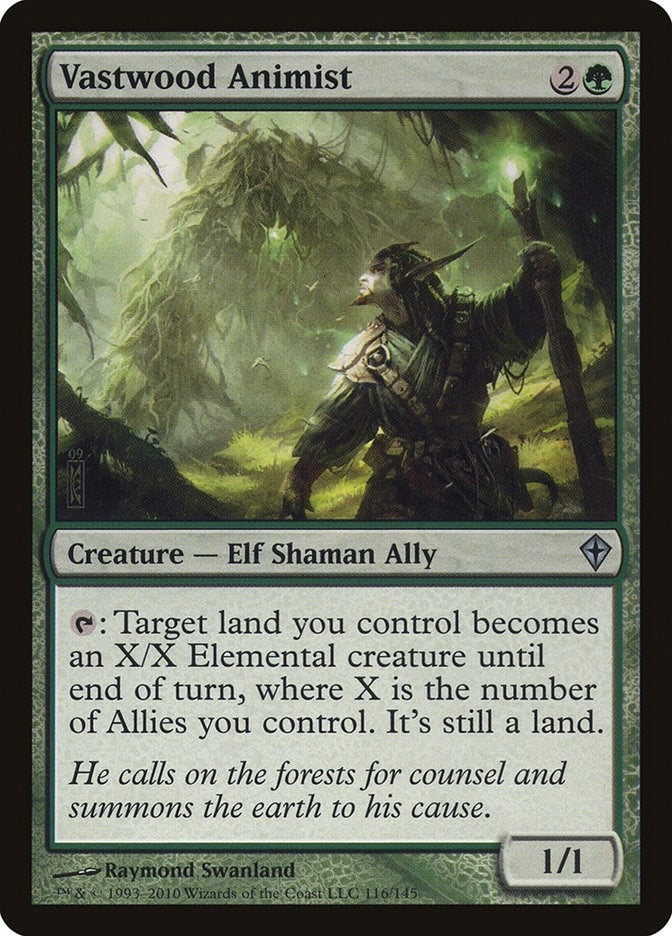 Vastwood Animist (116) [WWK] - MTG Single