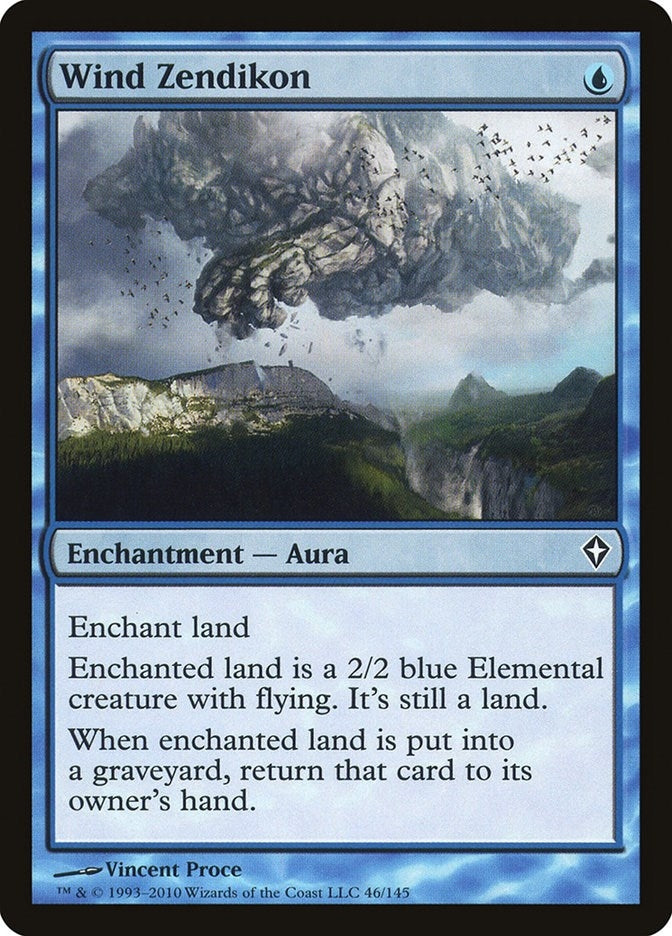 Wind Zendikon (46) [WWK] - MTG Single