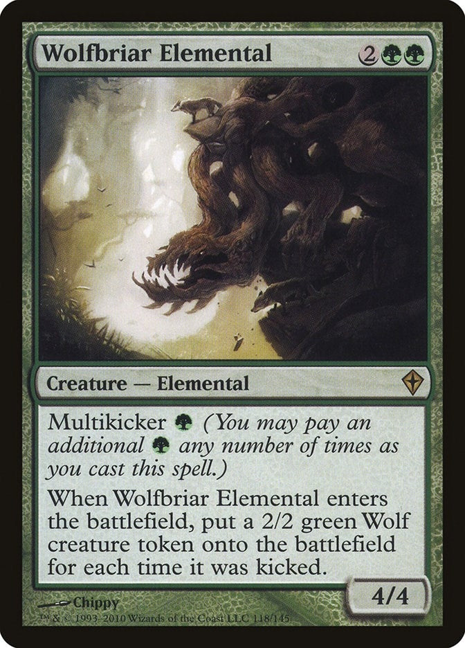 Wolfbriar Elemental (118) [WWK] - MTG Single