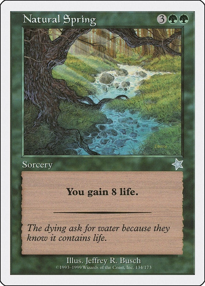 Natural Spring (134) [S99] - MTG Single