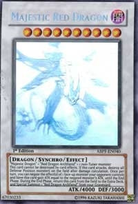 Majestic Red Dragon (Ghost Rare) (40) (ABPF) - YuGiOh Single