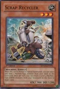 Scrap Recycler (4) (SDMM) - YuGiOh Single