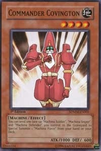 Commander Covington (5) (SDMM) - YuGiOh Single