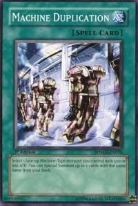 Machine Duplication (26) (SDMM) - YuGiOh Single