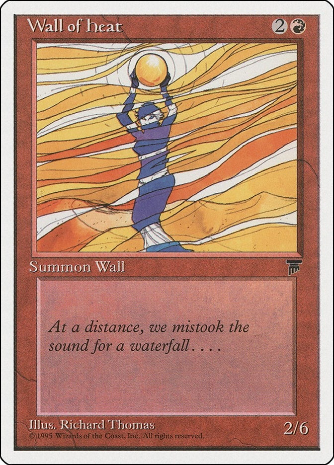 Wall of Heat [CHR] - MTG Single