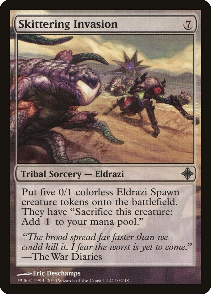 Skittering Invasion (10) [ROE] - MTG Single